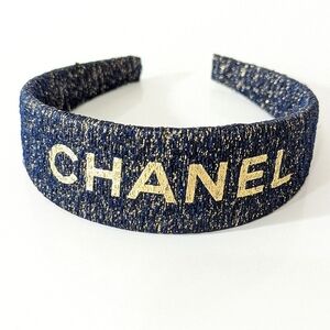Chanel Headband (Handmade) using by authentic chanel ribbon